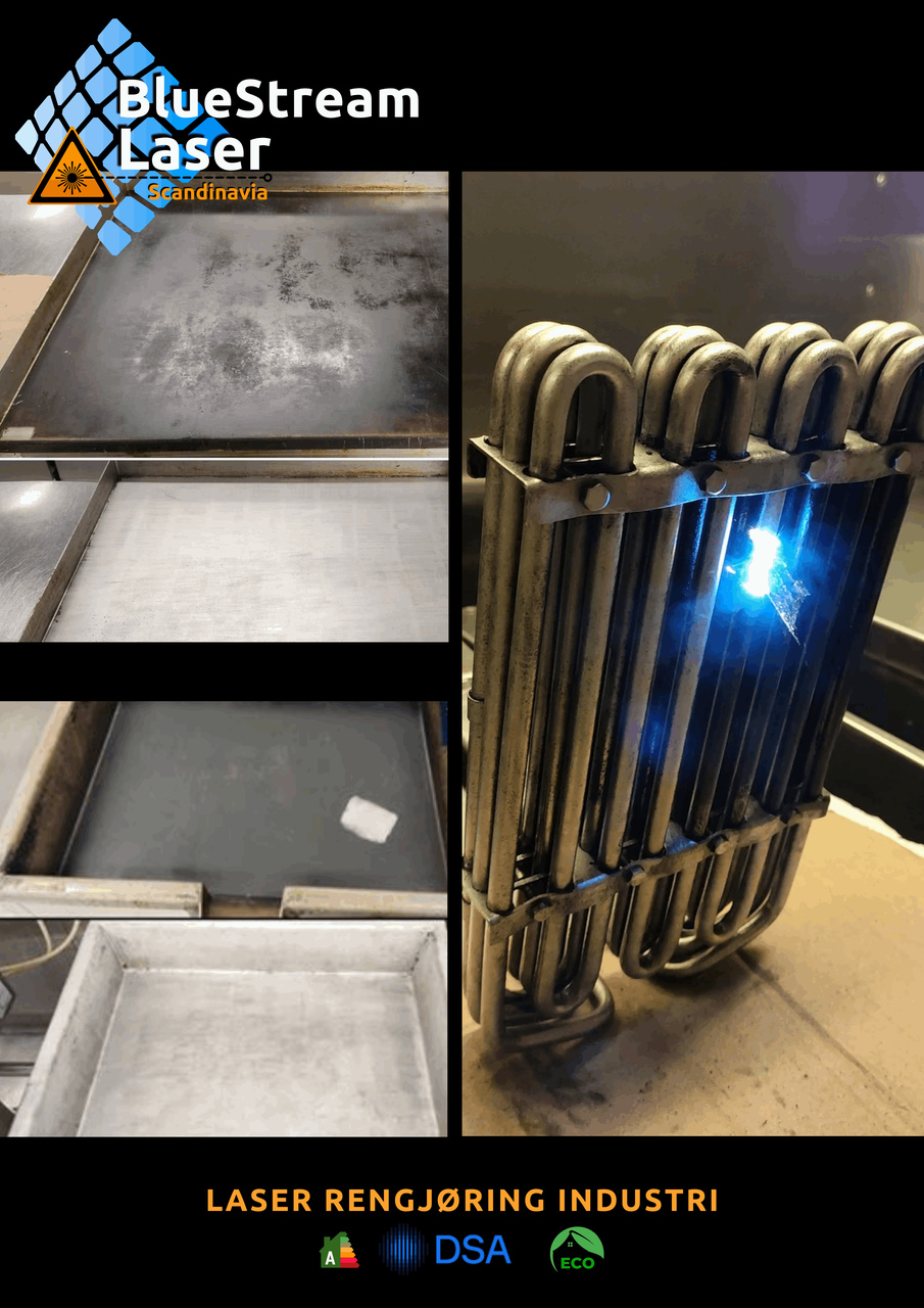 laser renovering av utstyr og innredning til storkjøkken og industri